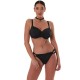Bluepoint 26066099F-02 , Γυναικείο Bikini Top Cup F με ενίσχυση, ΜΑΥΡΟ