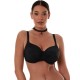 Bluepoint 26066099F-02 , Γυναικείο Bikini Top Cup F με ενίσχυση, ΜΑΥΡΟ