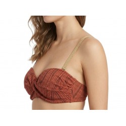 Bluepoint 26066003D-49, Γυναικείο Strapless Bikini Top "ON THE ROCKS", ΤΑΜΠΑ