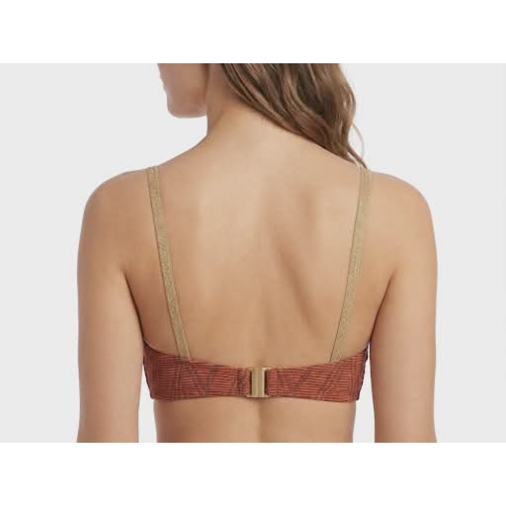 Bluepoint 26066003D-49, Γυναικείο Strapless Bikini Top "ON THE ROCKS", ΤΑΜΠΑ