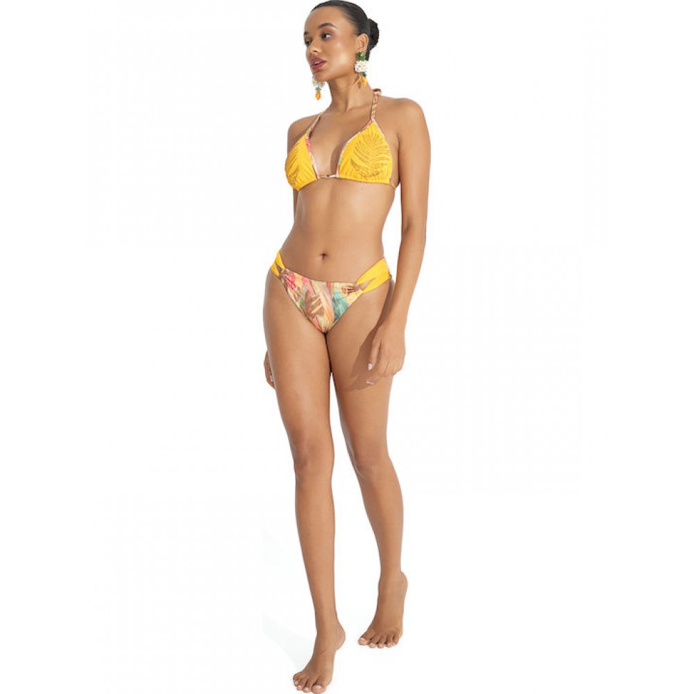 Bluepoint 26065050-08, Γυναικείο Μαγιό  Bikini Bottom με άνοιγμα στο πλάι, KITRINO