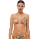 Bluepoint 26066054-08 , Γυναικείο Τριγωνάκι Bikini Top "HOT TROPIC", ΚΙΤΡΙΝΟ