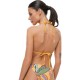 Bluepoint 26066054-08 , Γυναικείο Τριγωνάκι Bikini Top "HOT TROPIC", ΚΙΤΡΙΝΟ