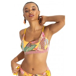 Bluepoint 26066056-08 , Γυναικείο Μπούστο Bikini Top "HOT TROPIC", ΚΙΤΡΙΝΟ