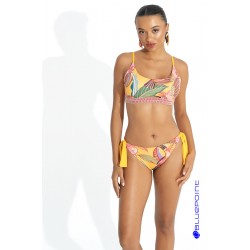 Bluepoint 26066056-08 , Γυναικείο Μπούστο Bikini Top "HOT TROPIC", ΚΙΤΡΙΝΟ