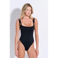 Bilitis, EXTRAVAGANZA EX285 Γυναικείο Ολόσωμο Μαγιό με τρουκς, ΜΑΥΡΟ