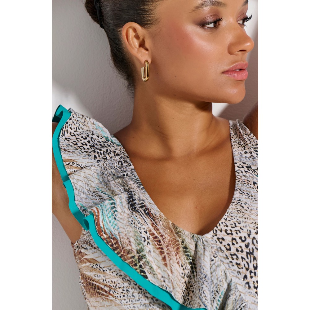 Bilitis, MAGNIFICA MG224, Γυναικείο Ολόσωμο Μαγιό με βολάν, MULTI COLOR