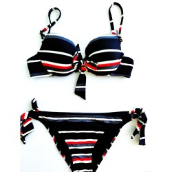 Set Μαγιό Bikini  Bilitis PR022 Σουτιέν Push Up και δετό κυλοτάκι