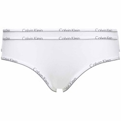 Calvin Klein CK ONE F1039E-2pcs κυλοτάκι βαμβακερό με λογότυπο άσπρο