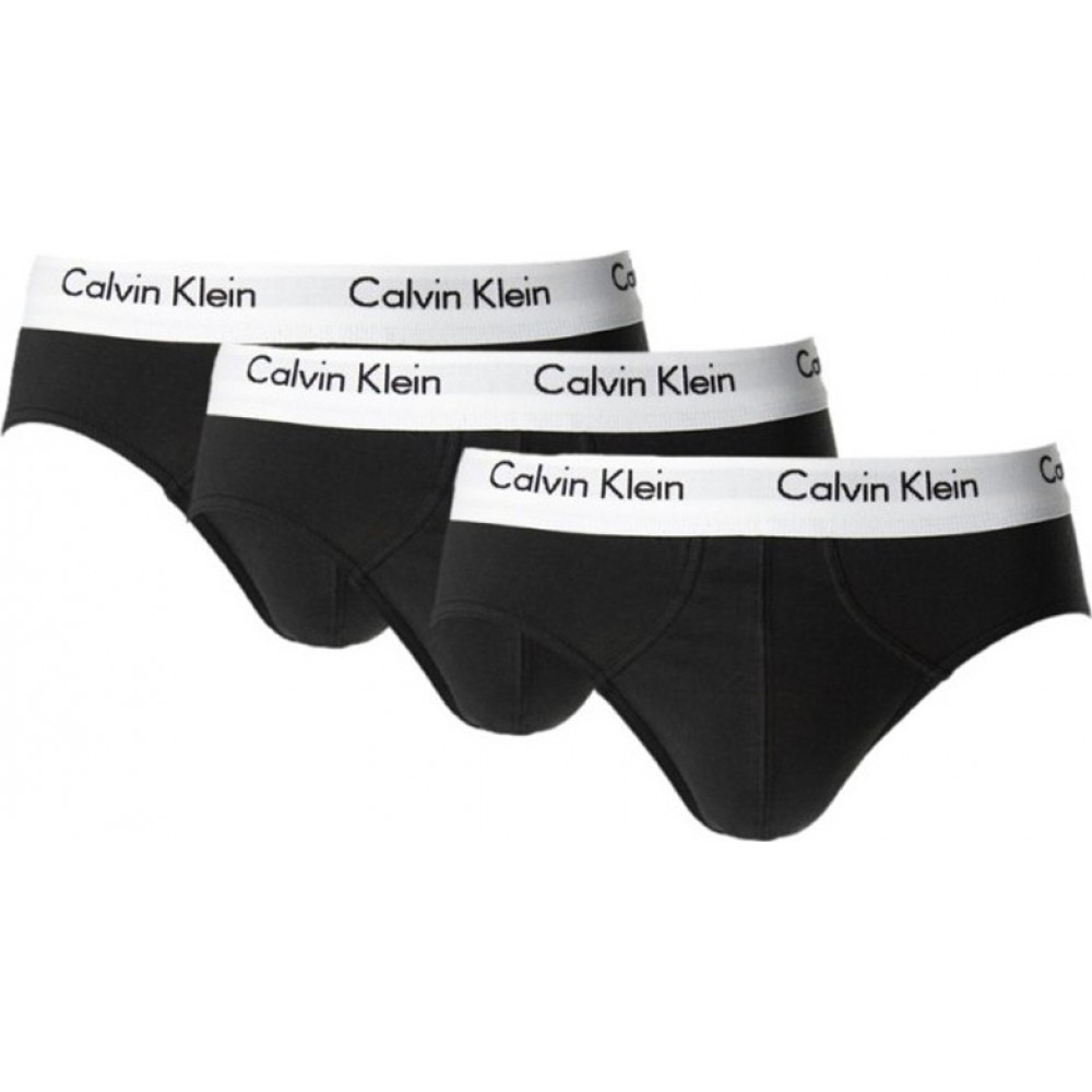 Calvin Klein Hip Brief  0000U2661G-001  σε oικονομική συσκευασία  3 τεμαχίων