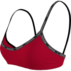 Γυναικείο Μαγιό Calvin Klein Bralette KW0KW01273-XMK σε κόκκινο χρώμα