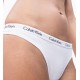 Calvin Klein  QD3588E-999 Bikini 3PK, βαμβακερά κυλοτάκια  σε συσκευασία των 3 τεμαχίων ΑΣΠΡΟ-ΜΑΥΡΟ-ΓΚΡΙ