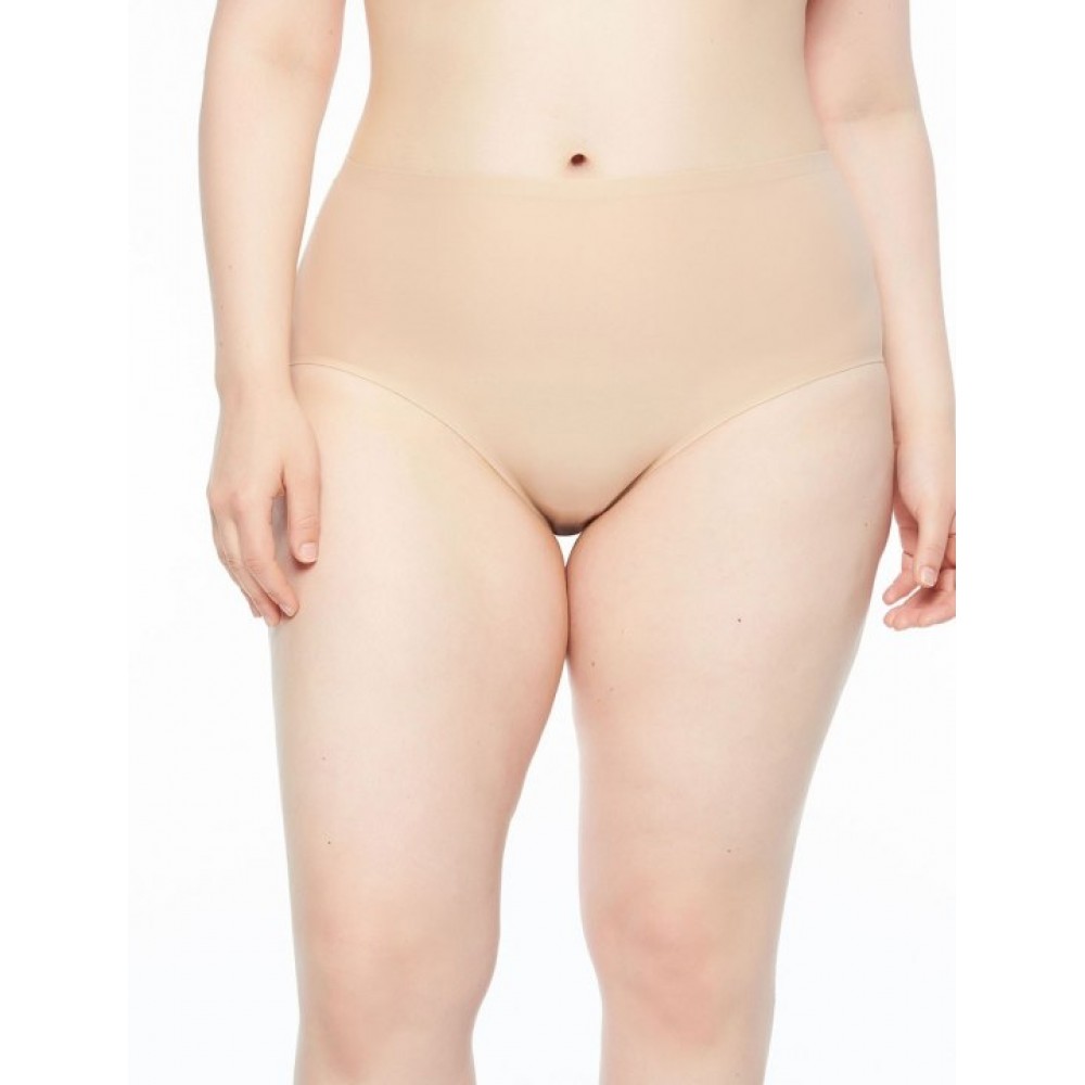 Chantelle C11370, Ψηλόμεσο Stretch Κυλοτάκι Plus Size αόρατο κα΄τω από τα ρούχα ΜΠΕΖ