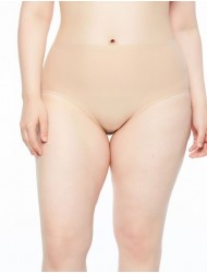 Chantelle C11370, Ψηλόμεσο Stretch Κυλοτάκι Plus Size αόρατο κα΄τω από τα ρούχα ΜΠΕΖ