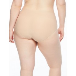 Chantelle C11370, Ψηλόμεσο Stretch Κυλοτάκι Plus Size αόρατο κα΄τω από τα ρούχα ΜΠΕΖ