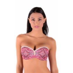 Miss Crool P22-854, Strapless push Up με επένδυση