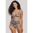 Crool 25C1-K04-689E-01, Γυναικείο Bikini Top για μεγάλο στήθος με μπανέλα, ANIMAL PRINT