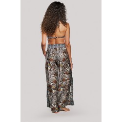 Crool 25C1-K04-774D-01, Γυναικείο Bikini Top CUP D με μπανέλα, ANIMAL PRINT