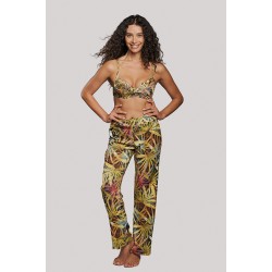 Crool 25C1-K16-766E-01, Γυναικείο Bikini Top με μπανέλα σε Boho Style, ΕΜΠΡΙΜΕ