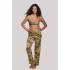 Crool 25C1-K16-766E-01, Γυναικείο Bikini Top με μπανέλα σε Boho Style, ΕΜΠΡΙΜΕ