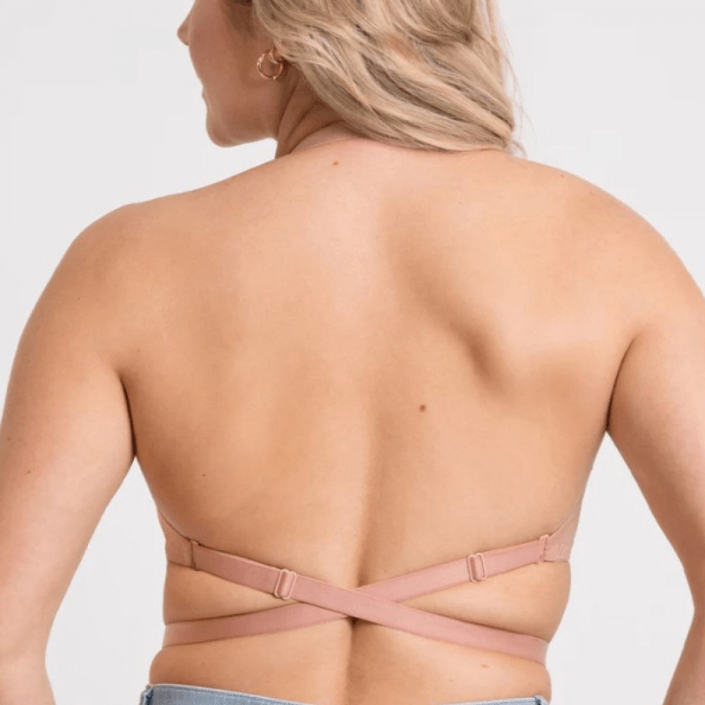 Curvy Kate CK088108, Πολυμορφικό Σουτιέν Superhero Strapless Push Up με βαθύ ντκεολτέ, ΜΠΕΖ 