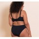 Curvy Kate CK093110, Αθλητικό Bralette χωρίς μπανέλα ΜΑΥΡΟ 