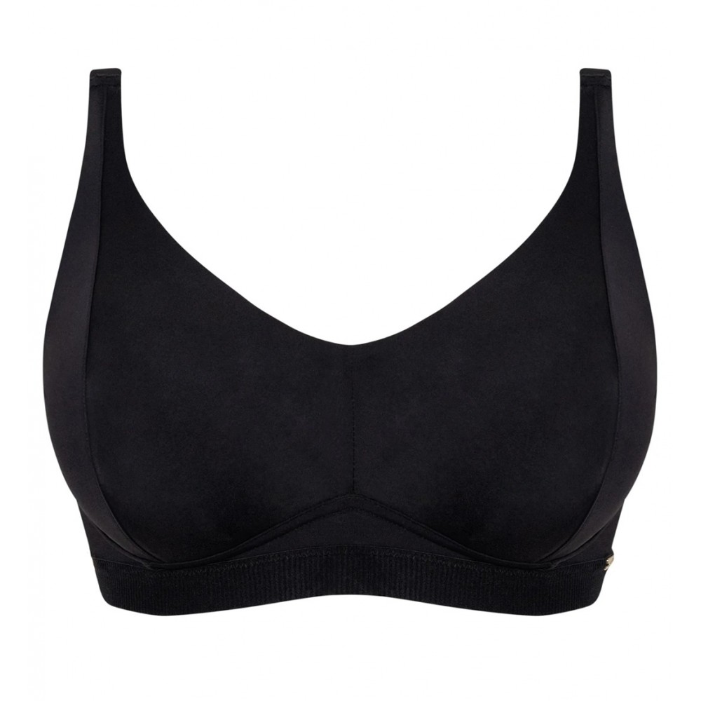 Curvy Kate CK093110, Αθλητικό Bralette χωρίς μπανέλα ΜΑΥΡΟ 
