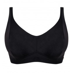 Curvy Kate CK093110, Αθλητικό Bralette χωρίς μπανέλα ΜΑΥΡΟ 