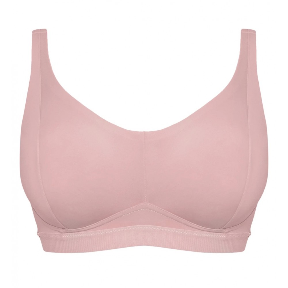 Curvy Kate CK093110, Αθλητικό Bralette χωρίς μπανέλα, ΡΟΖ