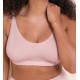 Curvy Kate CK093110, Αθλητικό Bralette χωρίς μπανέλα, ΡΟΖ