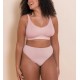 Curvy Kate CK093110, Αθλητικό Bralette χωρίς μπανέλα, ΡΟΖ