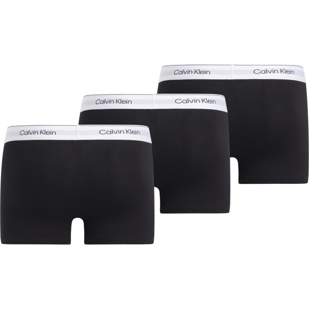 Calvin Klein  Trunk 3pack 000NB3963A-UB1 EXTRA SOFT COTTON STRETCH, ΜΑΥΡΑ