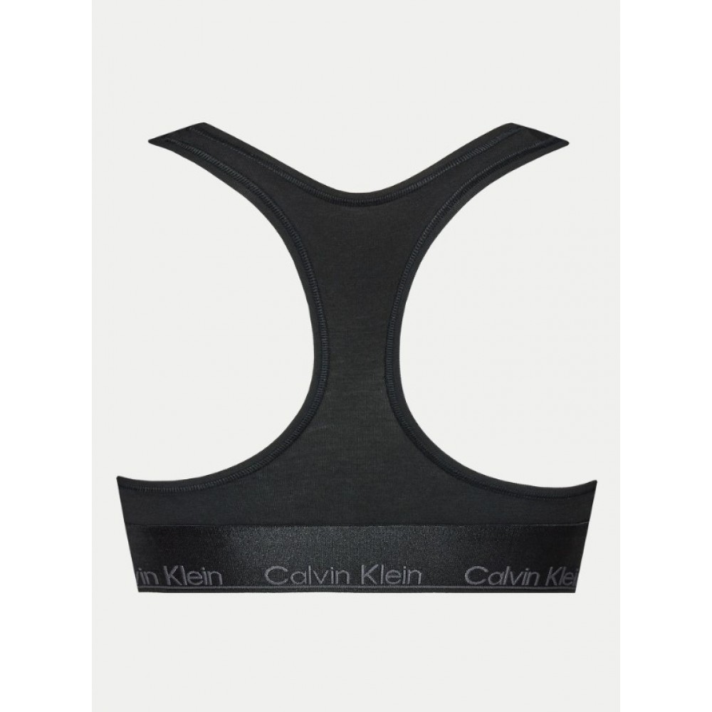 Calvin Klein 000QF8000E-UB1, Γυναικείο Σετ εσώρουχα με Κυλοτάκι String  , ΜΑΥΡΟ