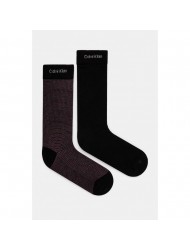 Ανδρικές Κάλτσες  CALVIN KLEIN 701230620-001 CK MEN SOCK 2pcs Runfree Plating, BLACK 