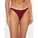 Calvin Klein Thong 3Pack 000QD5209E-PYT, Γυναικεία String Κυλοτάκια σετ 3 τεμ. MULTI COLOUR