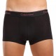 Calvin Klein 000NB4076A-Q6A, Low Rise Trunk 3 pcs Modern Cotton με Μεταλλιζέ logo,  ΜΑΥΡΑ