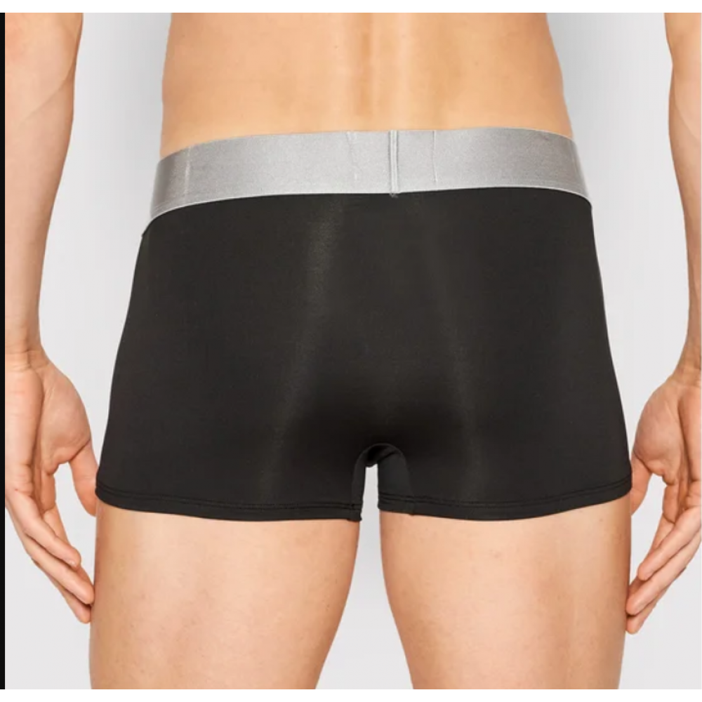 Calvin Klein 3Pack Microfiber Low Rise Trunk 000NB3074A-QTE, BLACK