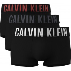 Calvin Klein 3Pack Microfiber Low Rise Trunk 000NB3611A-2QS, ΜΑΥΡΟ