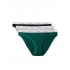 Calvin Klein  Bikini  3Pack 000QD5207E-31U, Γυναικεία βαμβακερά Κυλοτάκια σετ 3 τεμ. Black, Grey Heather, Turf