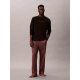 Calvin Klein LV00NM2956-33F, Ανδρική Πυτζάμα Βαμβακερή με μπορντό παντελόνι, ΜΑΥΡΟ Calvin Klein LV00NM2956-33F, Ανδρική Πυτζάμα Βαμβακερή με μπορντό παντελόνι, ΜΑΥΡΟ