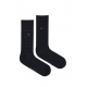 Calvin Klein 701235969-001, Ανδρικές Κάλτσες CK MEN'S SOCKS  GRID 2 ζεύγη, ΜΑΥΡΟ