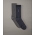 Calvin Klein 701235970-002, Ανδρικές Κάλτσες CK MEN'S SOCKS PINSTRIPE 2 ζεύγη, ΓΚΡΙ