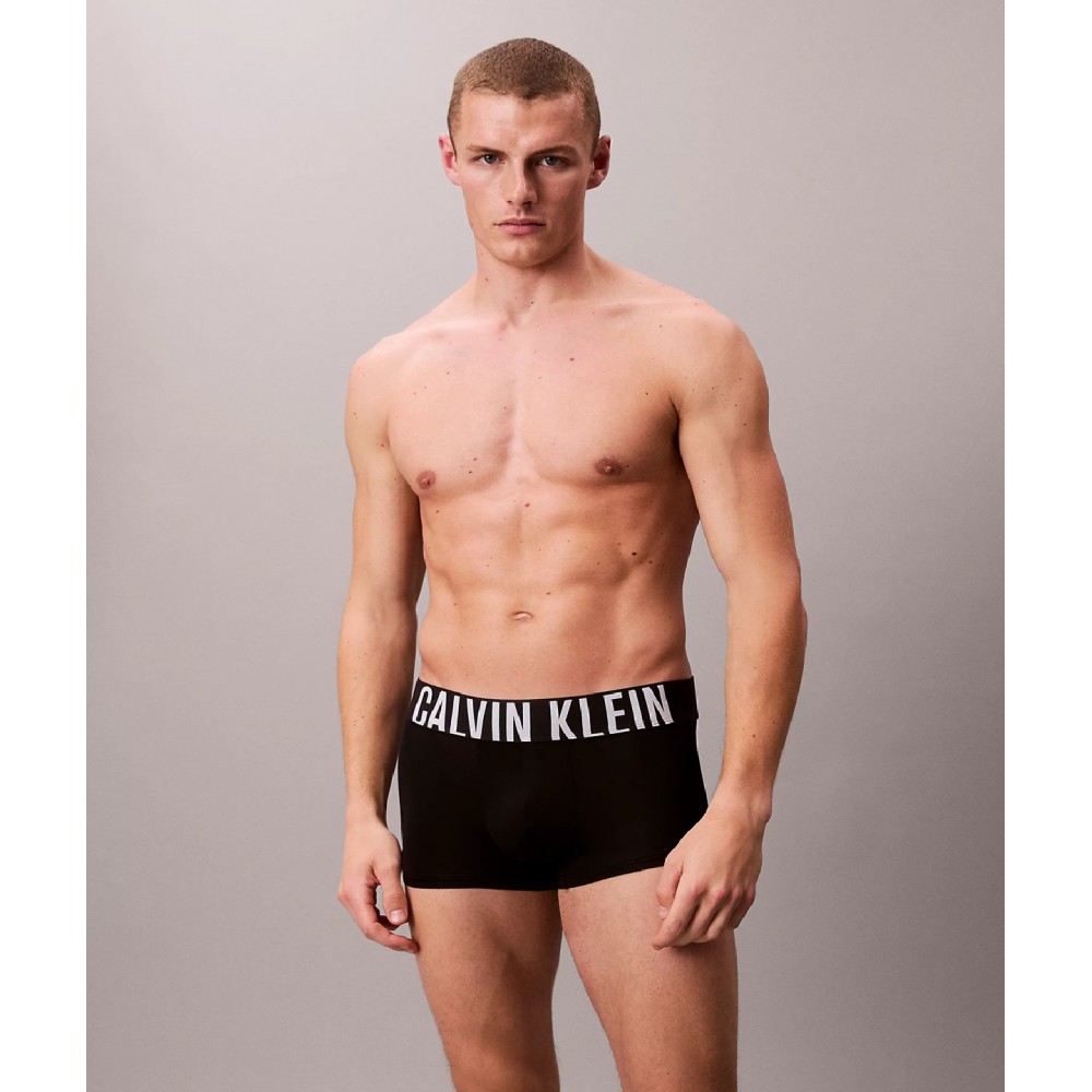 Calvin Klein 3Pack Microfiber Low Rise Trunk 000NB3611A-2QS, ΜΑΥΡΟ Calvin Klein 3Pack Microfiber Low Rise Trunk 000NB3611A-2QS, ΜΑΥΡΟ