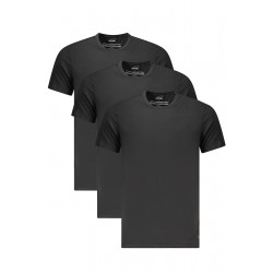 Calvin Klein LV00NB4185-UB1,  S/S Crew Neck 3pk, Ανδρικές Φανέλες Κοντό Μανίκι 3 τεμ.  ΜΑΥΡΟ