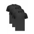 Calvin Klein LV00NB4185-UB1,  S/S Crew Neck 3pk, Ανδρικές Φανέλες Κοντό Μανίκι 3 τεμ.  ΜΑΥΡΟ