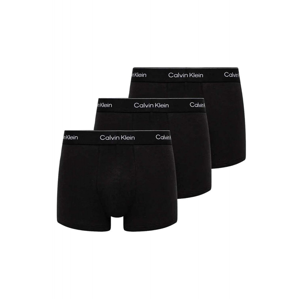 Calvin Klein LV00NB4392-TM6 Trunk 3pack, Icon Cotton Stretch, Ανδρικά Μπόξερ ΜΑΥΡΑ Calvin Klein LV00NB4392-TM6 Trunk 3pack, Icon Cotton Stretch, Ανδρικά Μπόξερ ΜΑΥΡΑ