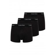 Calvin Klein LV00NB4392-TM6  Trunk 3pack, Icon Cotton Stretch, Ανδρικά Μπόξερ ΜΑΥΡΑ