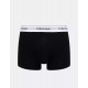 Calvin Klein LV00NB4392-UB1  Trunk 3pack, Icon Cotton Stretch, Ανδρικά Μπόξερ ΜΑΥΡΑ
