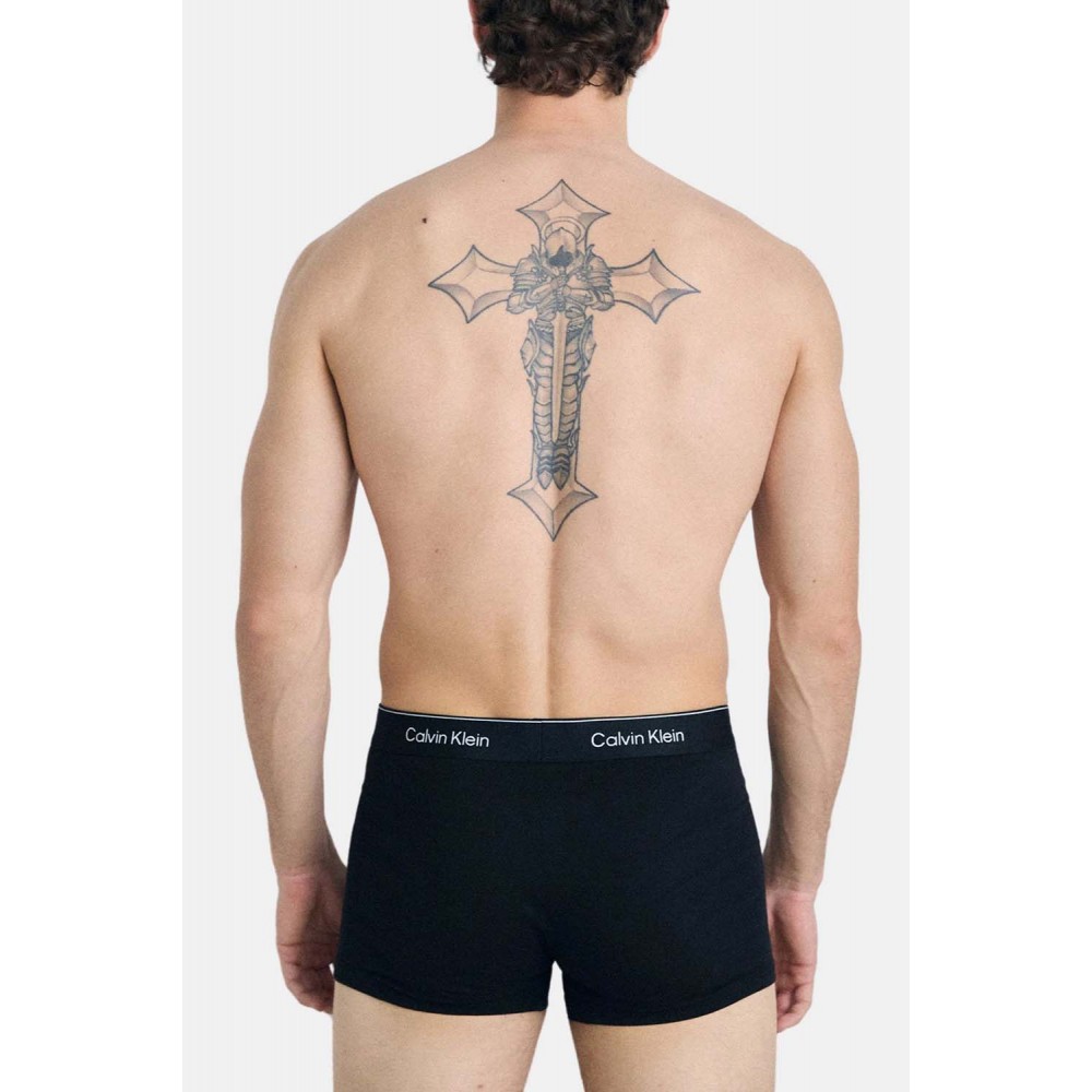 Calvin Klein LV00NB4392-TM6 Trunk 3pack, Icon Cotton Stretch, Ανδρικά Μπόξερ ΜΑΥΡΑ Calvin Klein LV00NB4392-TM6 Trunk 3pack, Icon Cotton Stretch, Ανδρικά Μπόξερ ΜΑΥΡΑ
