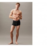 Calvin Klein LV00NB4392-TM6  Trunk 3pack, Icon Cotton Stretch, Ανδρικά Μπόξερ ΜΑΥΡΑ